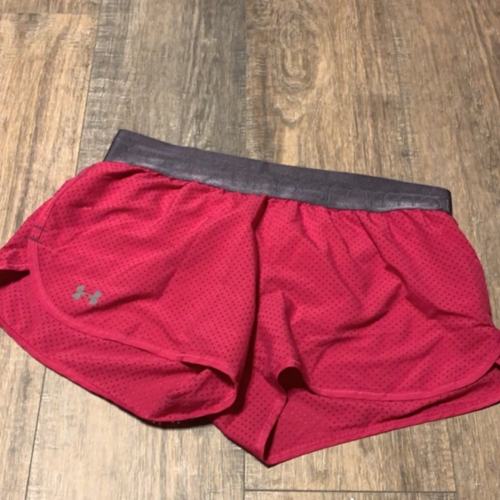 UA running shorts